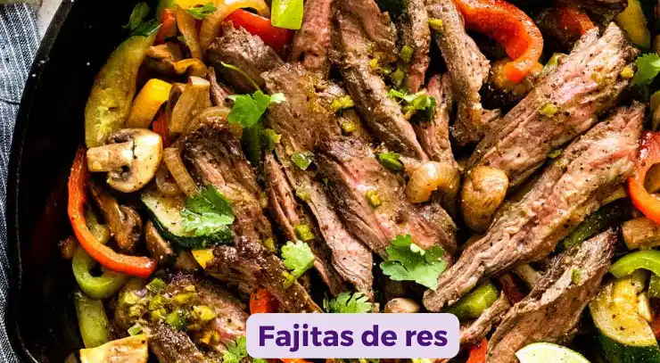 Fajitas de res:Una alternativa rápida para tus comidas