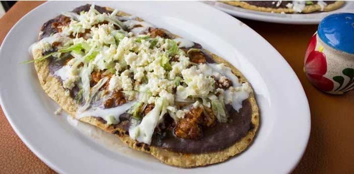 Huarache Mexicano receta